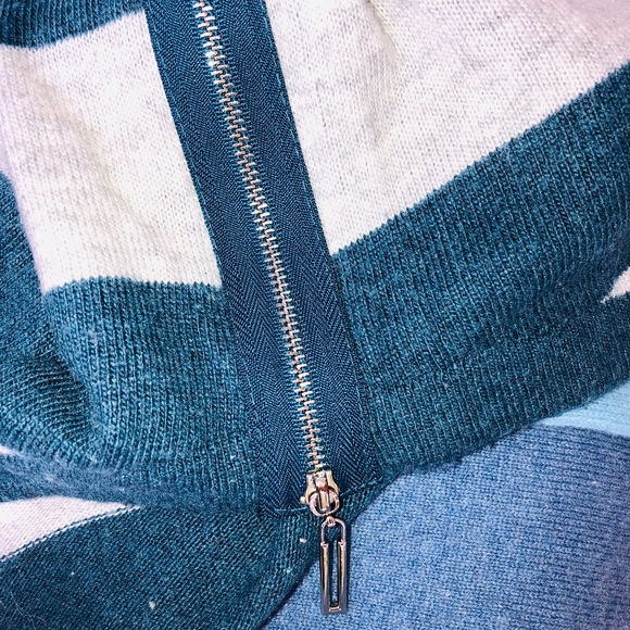 SLONI striped side zips 3/4 sl sweater/10%cashmere - Picture 7 of 8